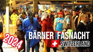 Berner Fasnacht 2024 Carnival in Bern Bands  Switzerland  Travel Guide Part [upl. by Ricarda]