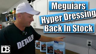 Meguiars Hyper Dressing BACK IN STOCK  Save 15 Here [upl. by Stutsman]