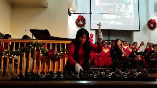 Amazing Christmas Handbell Solo Medley [upl. by Huei]