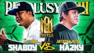 Motus Battle  SHABOY vs HAZKY [upl. by Grantley]