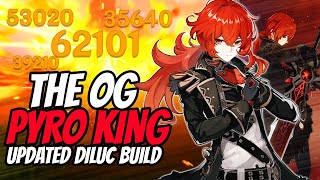 UPDATED DILUC GUIDE Advanced Diluc Best Build  Artifacts Weapons Teams  Genshin Impact 26 [upl. by Zipnick622]