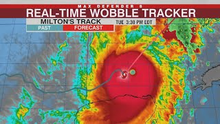 WAS THAT A WOBBLE Monitoring Hurricane Milton ahead of critical NHC track update [upl. by Beatrix]