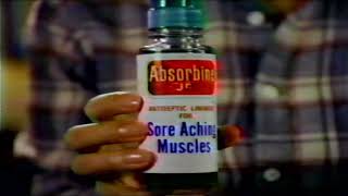 1980s Commercial for Absorbine Jr Pain Relief  Truck Driver [upl. by Enovad829]