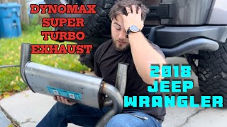 Transform Your 2018 Jeep Wrangler JK with the DYNOMAX exhaust system [upl. by Katzir]