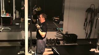 TallKneeling Lat Pulldown [upl. by Ranilopa]