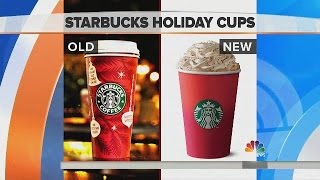 Starbucks holiday cup controversy [upl. by Ehsiom]