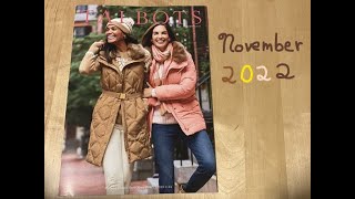 TALBOTS CATALOG FLIP THROUGH  WOMANS CLOTHING amp ACCESORIES  NOVEMBER 2022 [upl. by Nhguaval]