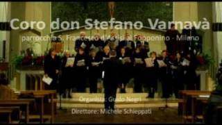 Coro Varnavà  Resonet in laudibus  A Schubiger [upl. by Levan]