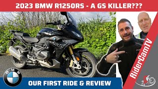 2023 BMW 1250 RS  Our First Look and Review [upl. by Acinomaj]