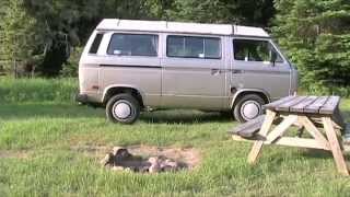 1986 Volkswagon Westfalia quotRhodyquot goes to the Laurentians [upl. by Gearhart]