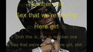 R Kelly feat Keri Hilson Number One  Lyrics [upl. by Nyloc]