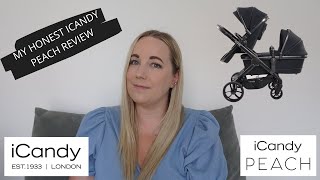 ICANDY PEACH PRAM REVIEW  ICANDY PEACH 6  IS IT WORTH THE MONEY  ELISHA HODGSON [upl. by Glorianna]