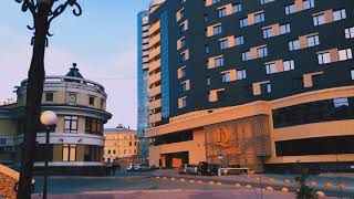 Evening in Novosibirsk Siberia  4K iPhone 7 [upl. by Sivam483]