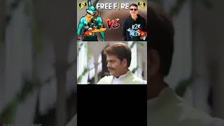 Best free fire dubbing raster vs b2k  😂🔥 ff dubbing video  shorts freefire [upl. by Bainter142]