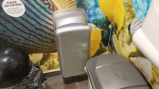 Kuaierte K2201 Heatstore Tornado 2 Hand Dryer at MFG BP Oakfield Truck Stop Thirsk 🚼♿️ [upl. by Olive]