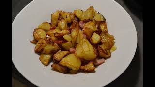 Pommes de terre frites lardons extra crisp cookeo version courte [upl. by Essila]