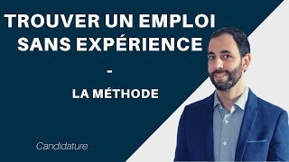 Comment trouver un emploi sans avoir le bon profil  La méthode complète [upl. by Mallin]