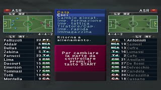 statistiche dei giocatori della roma su pro evolution soccer 3 [upl. by Irma423]