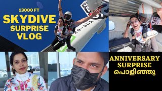 SKYDIVE SURPRISE 🔥🔥  AN EMOTIONAL VLOG 🥺 ♥️♥️ HEBAREE  HEBA YOUSHRA  DUBAI  SKYDIVE [upl. by Athiste965]