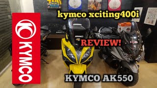 kymco ak550 maxi scoot Review  worth it nga ba [upl. by Niboc]