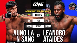 Aung La N Sang vs Leandro Ataides  Full Fight Replay [upl. by Selig325]