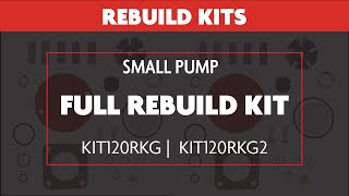 FillRite Full Rebuild Kit  Small Pump  KIT120RKG amp KIT120RKG2 [upl. by Connie]