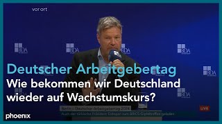 Deutscher Arbeitgebertag Panel quotWie bekommen wir Deutschland wieder auf Wachstumskursquot [upl. by Amairam]