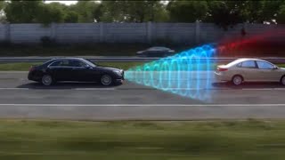 MercedesBenz Accident Avoidance  COLLISION PREVENTION ASSIST PLUS [upl. by Nino]