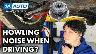 Car or truck howling noise when driving How to evaluate your wheel hub bearings [upl. by Finley571]