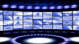 Virtual TV News Studio Backgrounds Bradley tv2 [upl. by Muhcan]