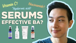 BEST SERUMS NIACINAMIDE VIT C HYALURONIC ACID  Effective ba My Personal Experience  Jan Angelo [upl. by Arek594]