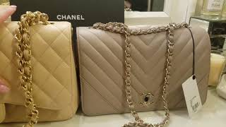 Chanel Chevron Statement vs Chanel jumbo thoughts [upl. by Caz]