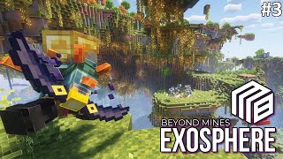 Exploring the untold story of BM Exosphere  Ep 3  survival minecraft modded [upl. by Jacquette]