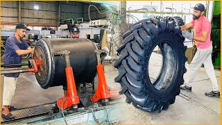 How Tractor Tires Are Made Inside the Manufacturing Process [upl. by Ailatan]