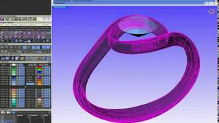 gemvision matrix 3d simple ring and render [upl. by Skipp]