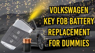 Replace battery in VW Passat key fob in under 2 minutes VW keyfob vwpassat [upl. by Ainit]