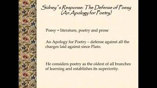 The Defence of Poesy by Sir Philip Sydney [upl. by Homere771]