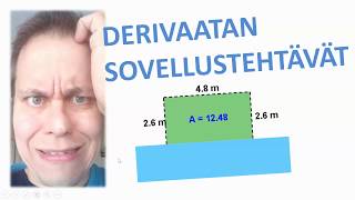 Derivaatan sovellustehtävät [upl. by Abbottson]