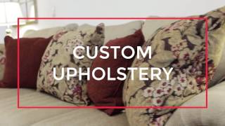 Custom Upholstery  Country Lane Furniture [upl. by Dail684]