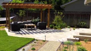 Travertine Patio and Steps Installation [upl. by Adlesirhc]