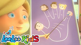 The Finger Family  S1EP18 THE BEST Songs for Children  LooLoo Kids Songs for Kids [upl. by Suoivatram]