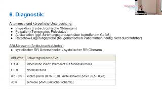 PAVK in der Geriatrie  state of the art Therapie möglich [upl. by Revned]