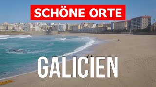 Reise nach Galicien Spanien  Urlaub Strände Natur Orte Tourismus Touren  Video 4k Drohne [upl. by Kcerb825]