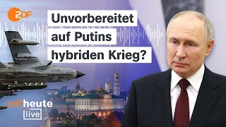 Abhörskandal bei Luftwaffe Wie Russland Spionage gegen Deutschland einsetzt  ZDFheute live [upl. by Onitrof894]