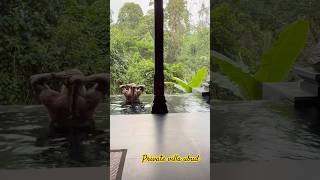 Private 5 🌟 villa Ubud Bali indonesia ubud bali fifo adventure miner luxury solo topvillas [upl. by Lahcim]