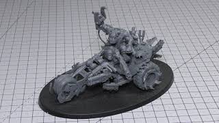 ORKS  Deffkilla Wartrike  Review WH40K [upl. by Dorahs]