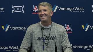 Arizona Football Press Conference  Brent Brennan [upl. by Eelyram843]