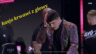 Fame 21 Skandal tyburski kopie i uderza don kasjo w głowę na konferencji [upl. by Zackariah168]