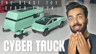 I ordered Most realistic mini tesla cyber truck 😍 cybertruck toysforkids review [upl. by Olsen]