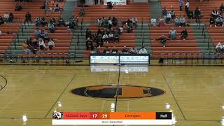 McCook Bison Basketball vs Lexington [upl. by Reider359]